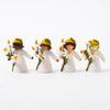 Group of 4 Flower Fairy Chamomile Boy with various Skin Tone from Ambrosius